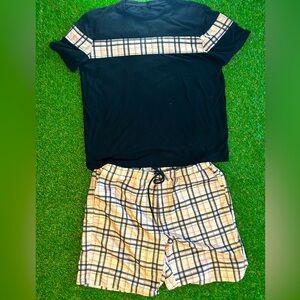 XL Men’s Summer outfit shirt and short bundle